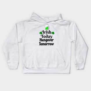 Irish today Kids Hoodie